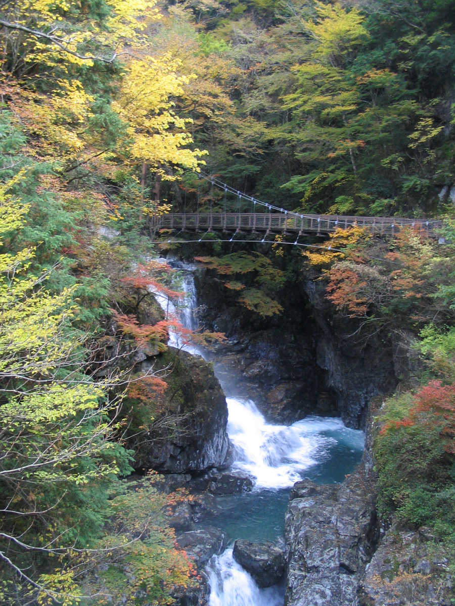 奈良・天川村・御手洗渓谷の紅葉