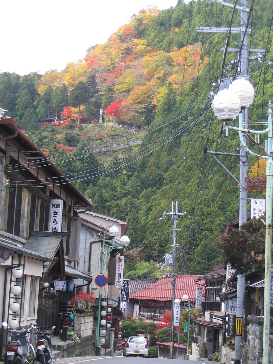 奈良・天川村・御手洗渓谷の紅葉